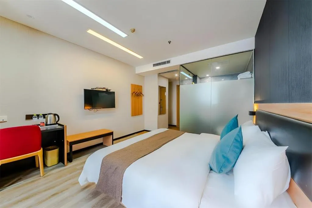 Bed in Thank Inn Plus Hotel Shandong Zhucheng Renmin Road