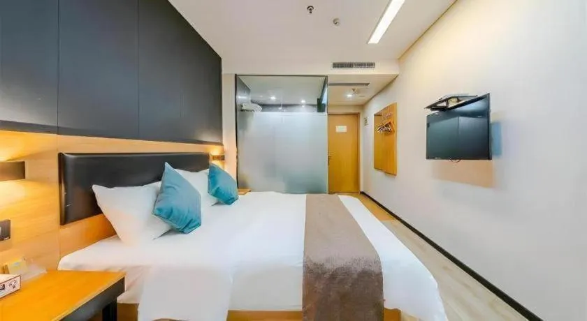 Bed in Thank Inn Plus Hotel Shandong Zhucheng Renmin Road