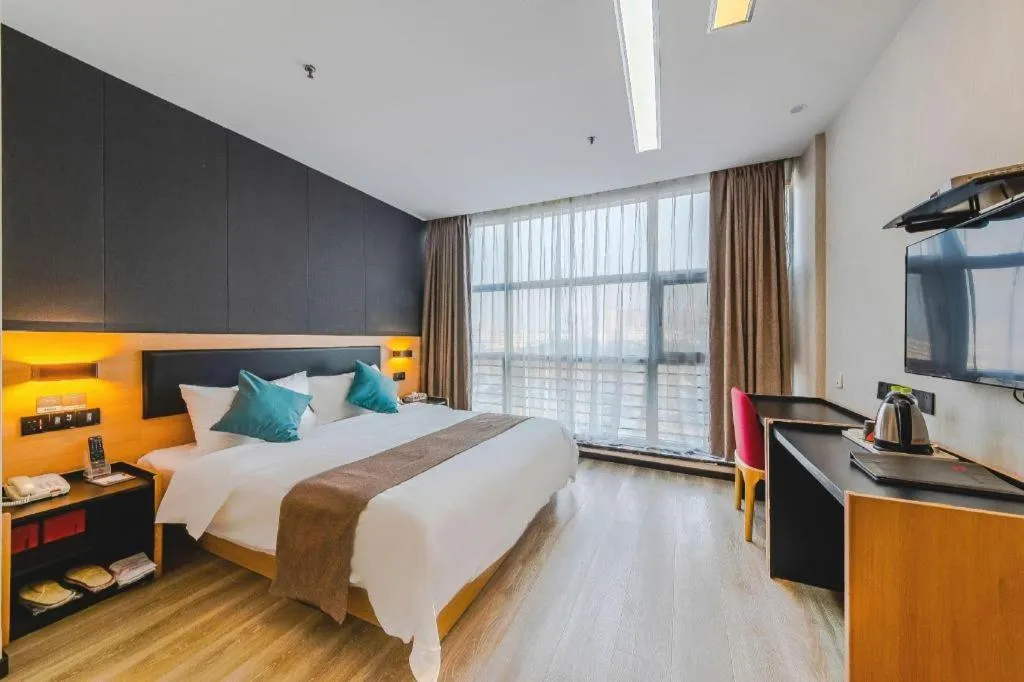 Bed in Thank Inn Plus Hotel Shandong Zhucheng Renmin Road