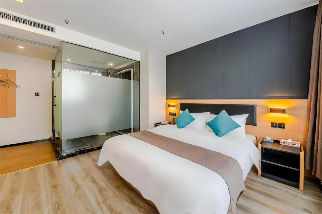 Bed in Thank Inn Plus Hotel Shandong Zhucheng Renmin Road