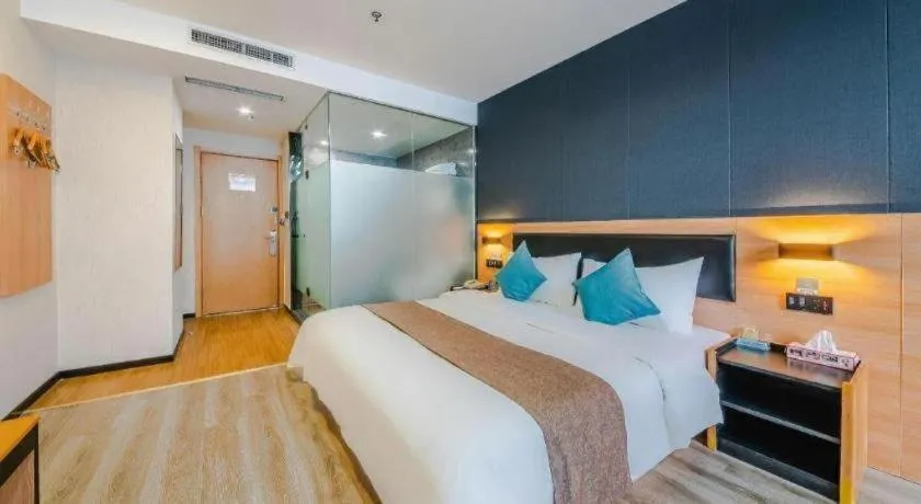 Bed in Thank Inn Plus Hotel Shandong Zhucheng Renmin Road