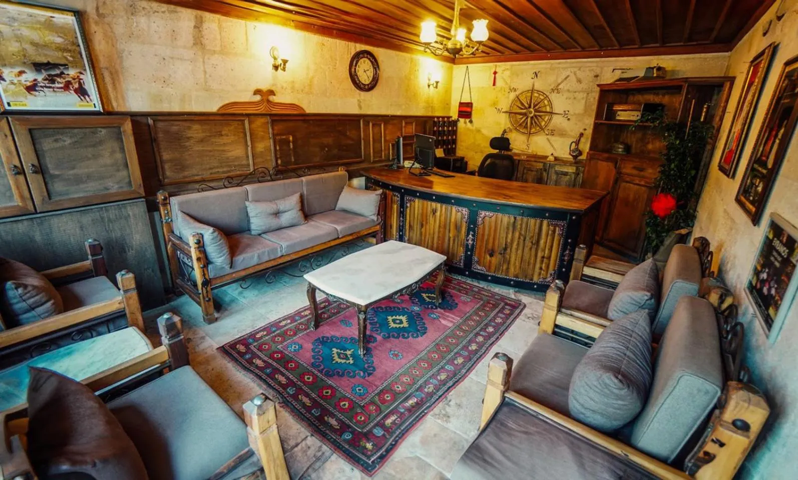 Lobby or reception in Onur Cave Cappadocia