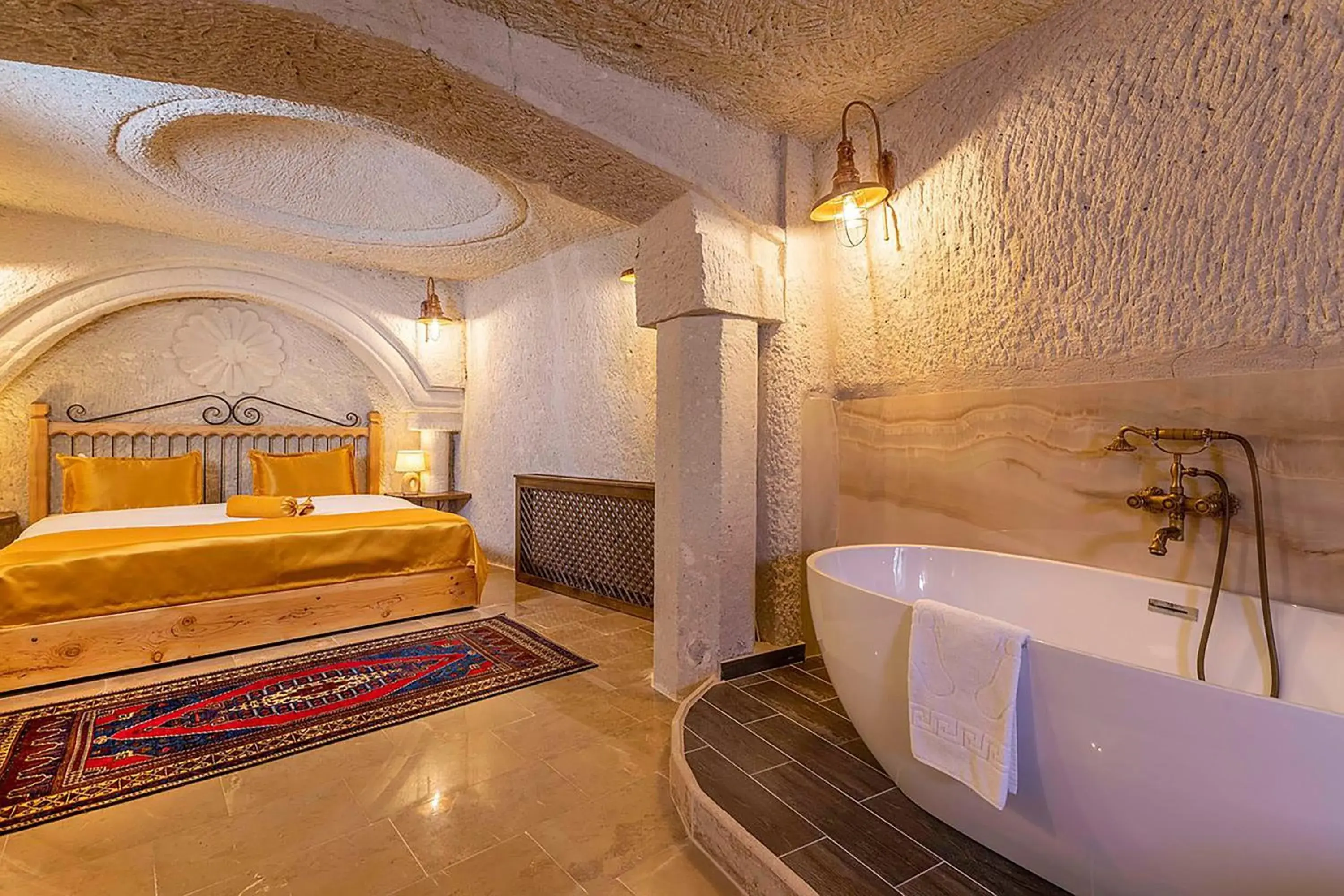 Photo of the whole room, Bed in Onur Cave Cappadocia Photo of the whole room, Bed in Onur Cave Cappadocia