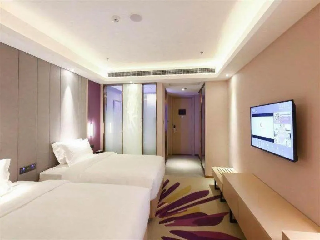 Bed in Lavande Hotel Beijing Daxing Airport Qingyuan Road Metro Station Joy City