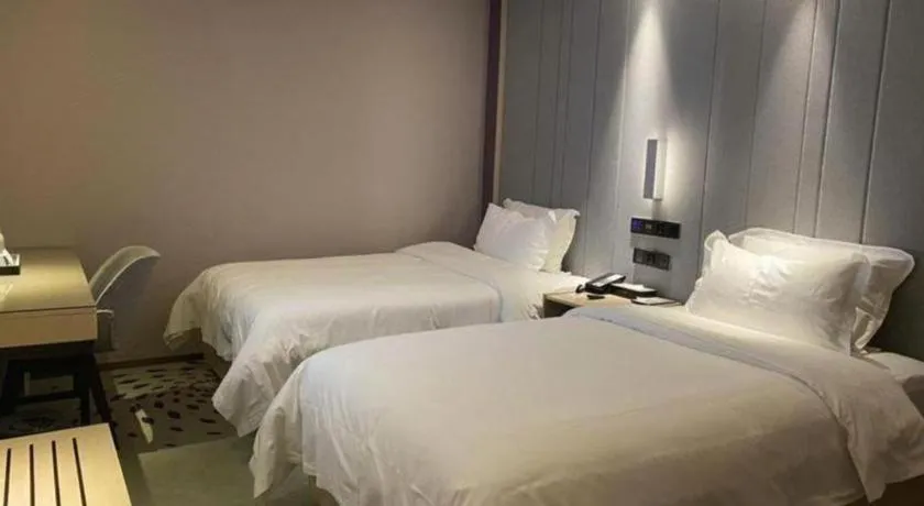 Bed in Lavande Hotel Beijing Daxing Airport Qingyuan Road Metro Station Joy City