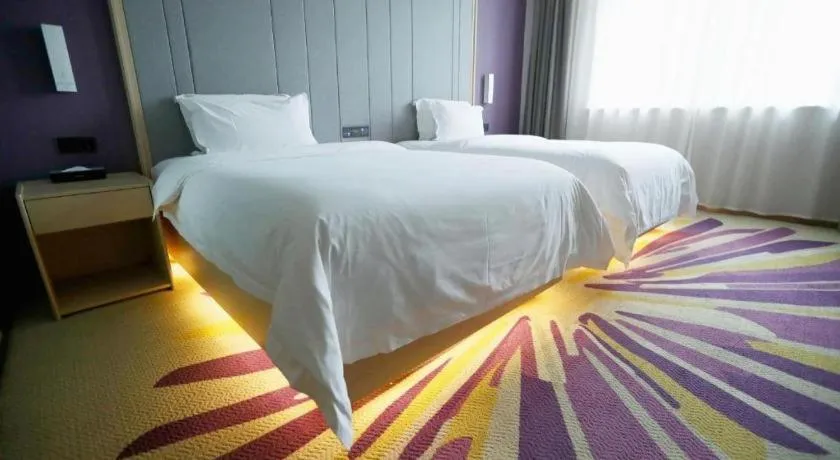 Bed in Lavande Hotel Beijing Daxing Airport Qingyuan Road Metro Station Joy City