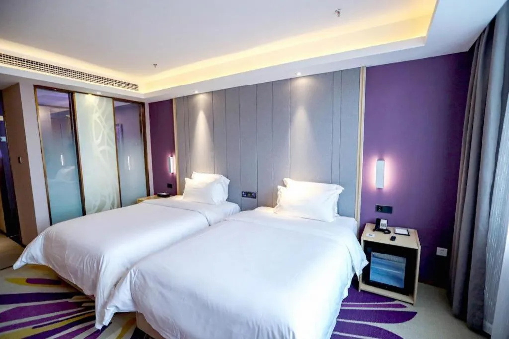 Bed in Lavande Hotel Beijing Daxing Airport Qingyuan Road Metro Station Joy City