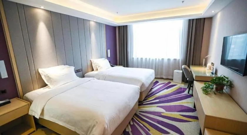 Bed in Lavande Hotel Beijing Daxing Airport Qingyuan Road Metro Station Joy City