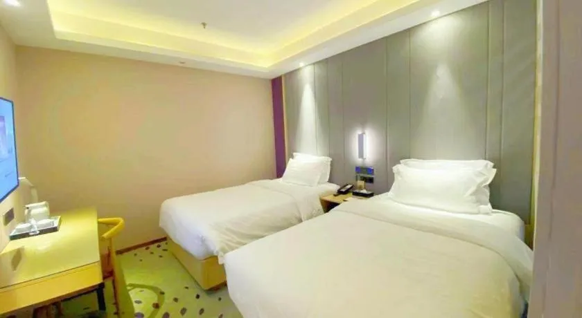 Bed in Lavande Hotel Beijing Daxing Airport Qingyuan Road Metro Station Joy City