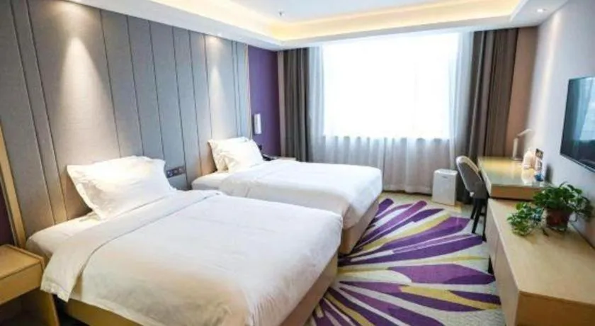 Bed in Lavande Hotel Beijing Daxing Airport Qingyuan Road Metro Station Joy City