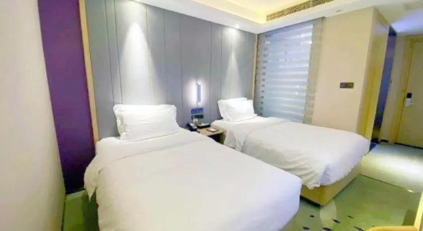 Bed in Lavande Hotel Beijing Daxing Airport Qingyuan Road Metro Station Joy City