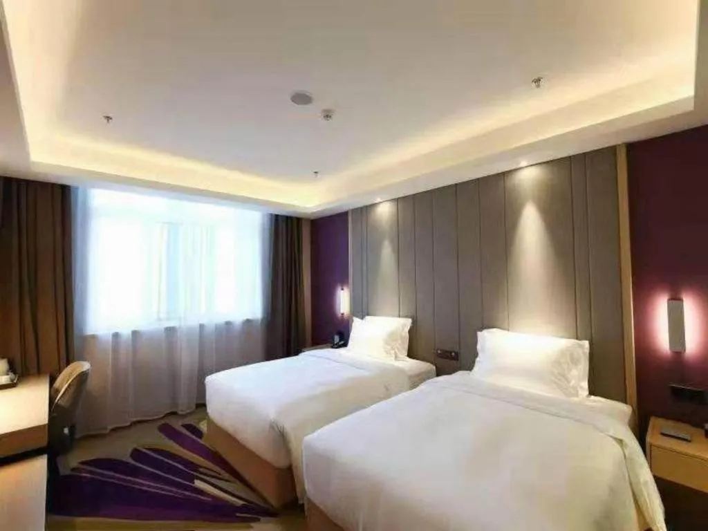 Bed in Lavande Hotel Beijing Daxing Airport Qingyuan Road Metro Station Joy City