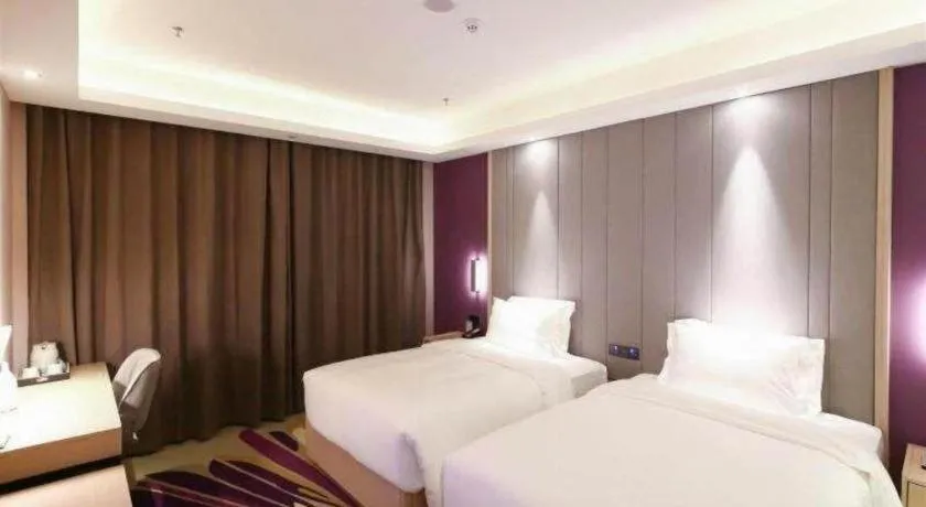 Bed in Lavande Hotel Beijing Daxing Airport Qingyuan Road Metro Station Joy City