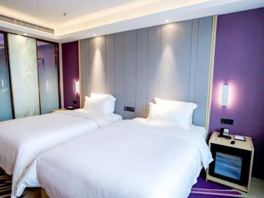 Bed in Lavande Hotel Beijing Daxing Airport Qingyuan Road Metro Station Joy City