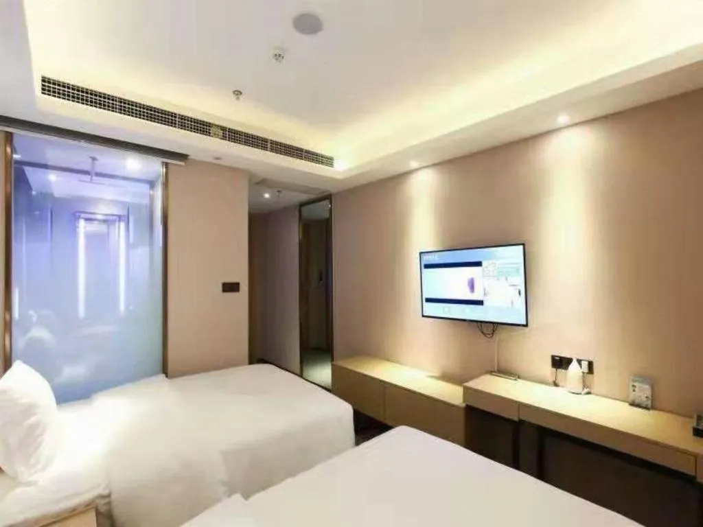 Bed in Lavande Hotel Beijing Daxing Airport Qingyuan Road Metro Station Joy City