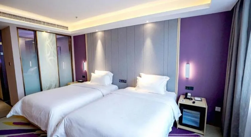 Bed in Lavande Hotel Beijing Daxing Airport Qingyuan Road Metro Station Joy City