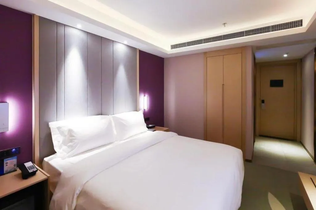 Bed in Lavande Hotel Beijing Daxing Airport Qingyuan Road Metro Station Joy City