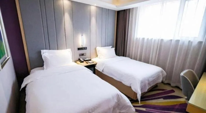 Bed in Lavande Hotel Beijing Daxing Airport Qingyuan Road Metro Station Joy City