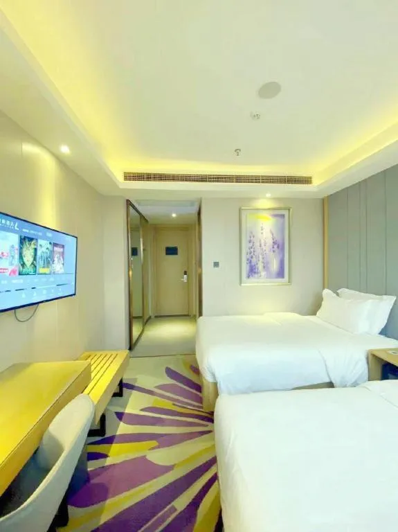 Bed in Lavande Hotel Beijing Daxing Airport Qingyuan Road Metro Station Joy City