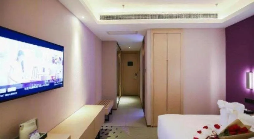Bed in Lavande Hotel Beijing Daxing Airport Qingyuan Road Metro Station Joy City