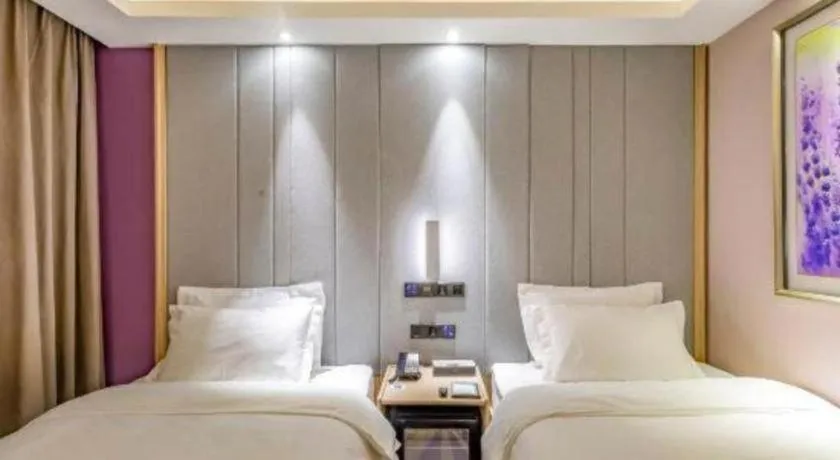 Bed in Lavande Hotel Beijing Daxing Airport Qingyuan Road Metro Station Joy City