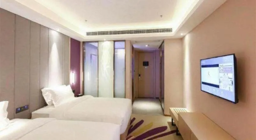 Bed in Lavande Hotel Beijing Daxing Airport Qingyuan Road Metro Station Joy City