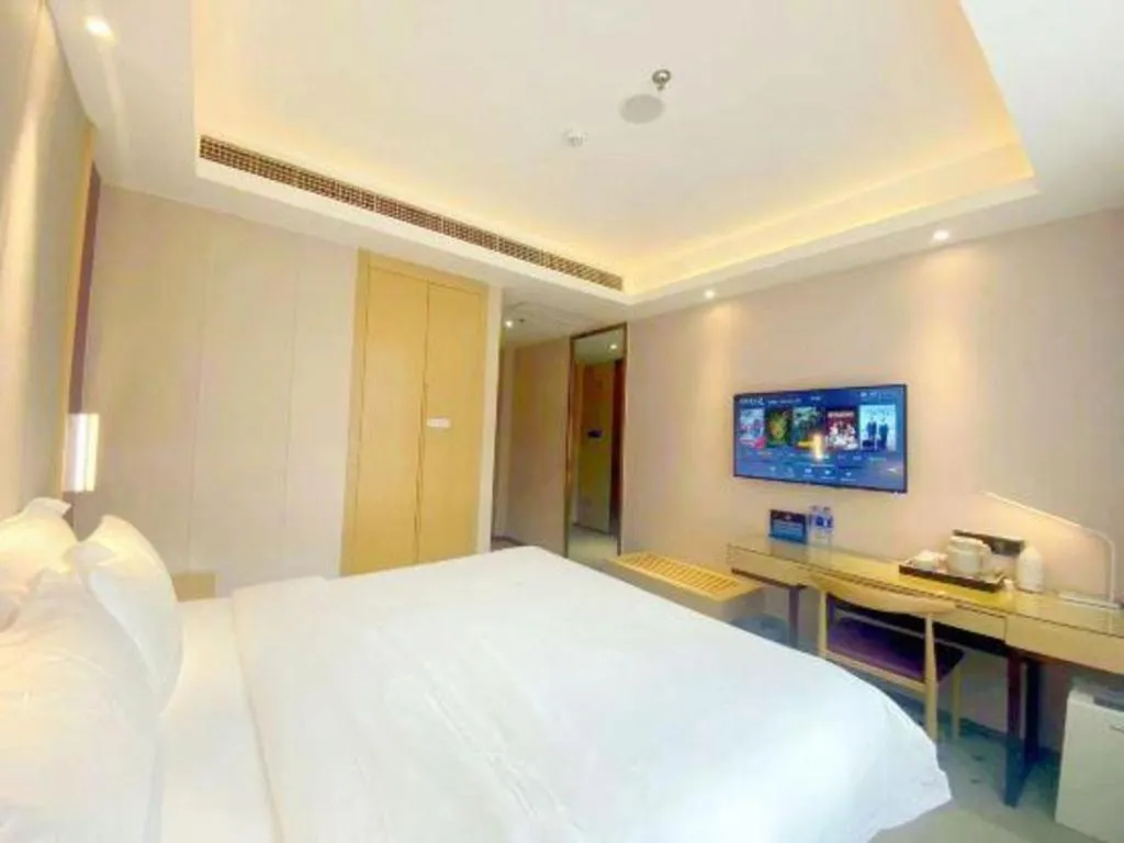 Bed in Lavande Hotel Beijing Daxing Airport Qingyuan Road Metro Station Joy City