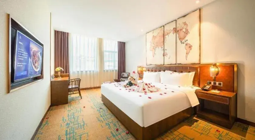 Bed in James Joyce Coffetel Chengdou Wuqing Wanda Plaza Bed in James Joyce Coffetel Chengdou Wuqing Wanda Plaza