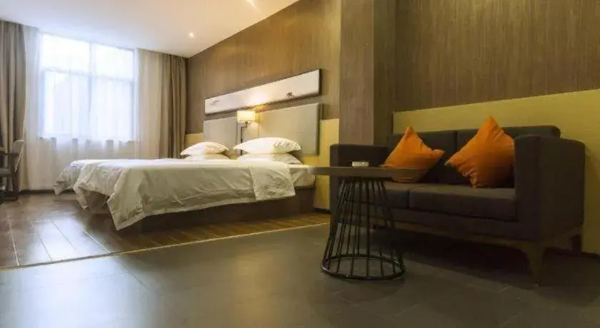 Bed in Jtour Inn Suizhou Yanhe Avenue Bed in Jtour Inn Suizhou Yanhe Avenue