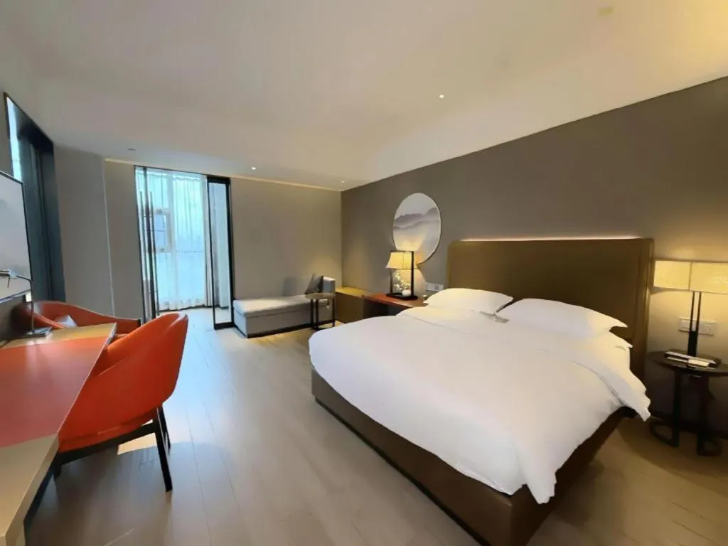 Bed in Echeng Hotel Guiyang Exhibition Center Financial City