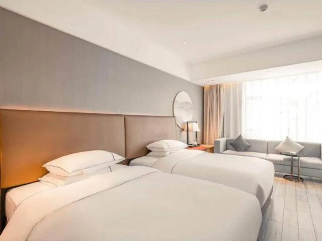 Bed in Echeng Hotel Guiyang Exhibition Center Financial City