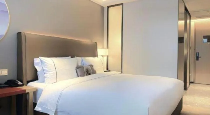 Bed in Echeng Hotel Guiyang Exhibition Center Financial City