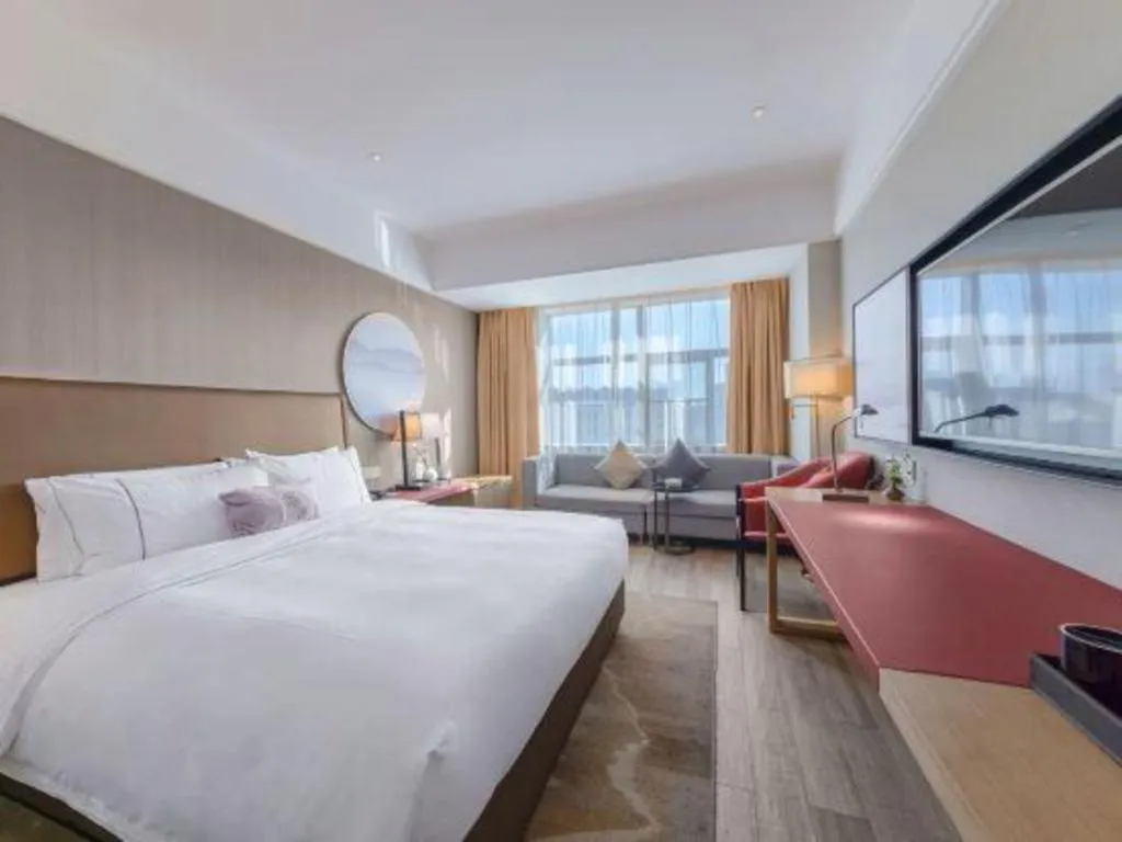 Bed in Echeng Hotel Guiyang Exhibition Center Financial City