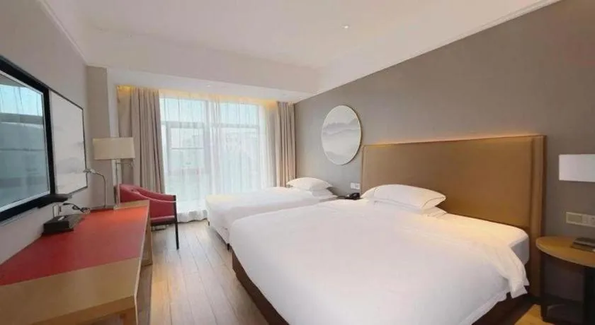 Bed in Echeng Hotel Guiyang Exhibition Center Financial City