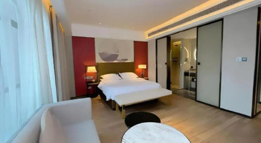 Bed in Echeng Hotel Guiyang Exhibition Center Financial City
