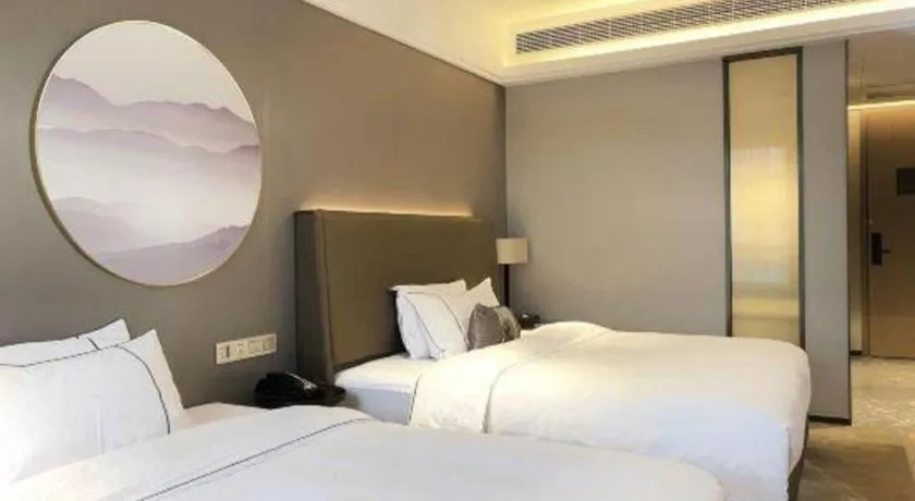 Bed in Echeng Hotel Guiyang Exhibition Center Financial City