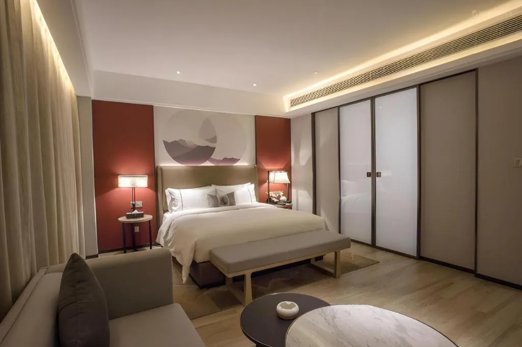 Bed in Echeng Hotel Guiyang Exhibition Center Financial City