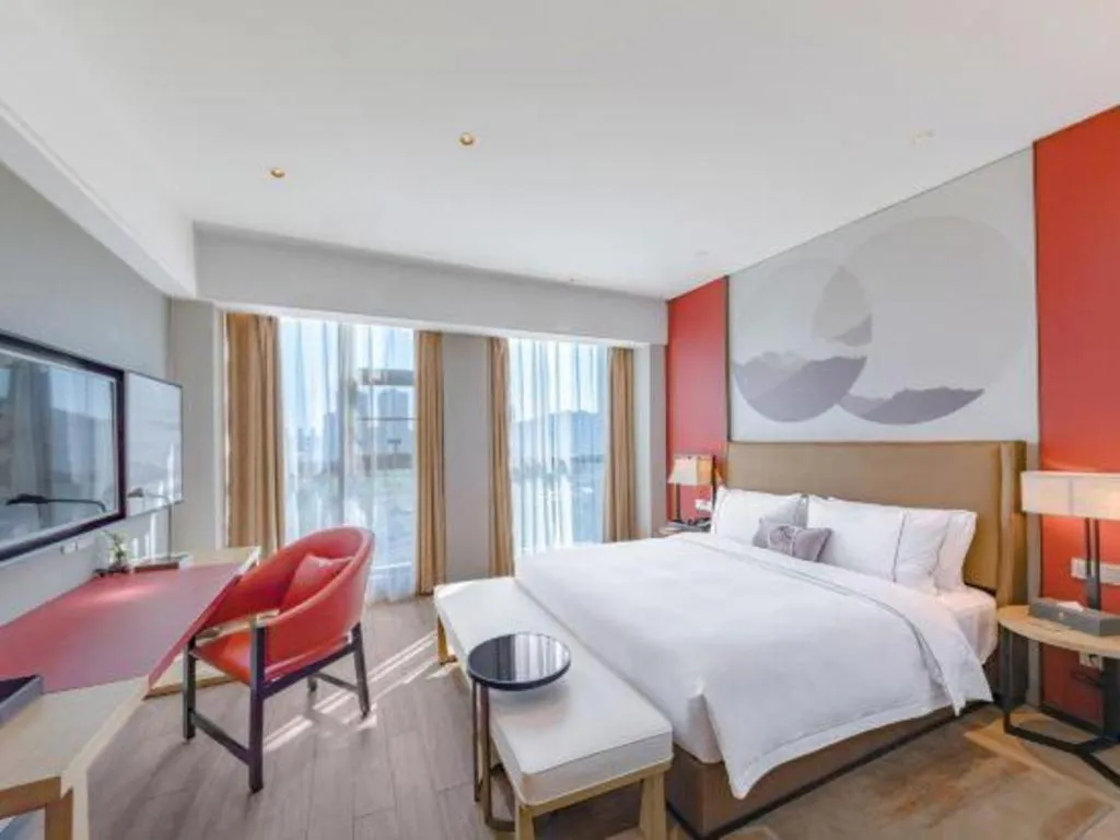 Bed in Echeng Hotel Guiyang Exhibition Center Financial City