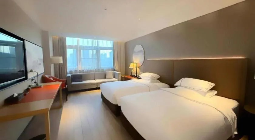 Bed in Echeng Hotel Guiyang Exhibition Center Financial City