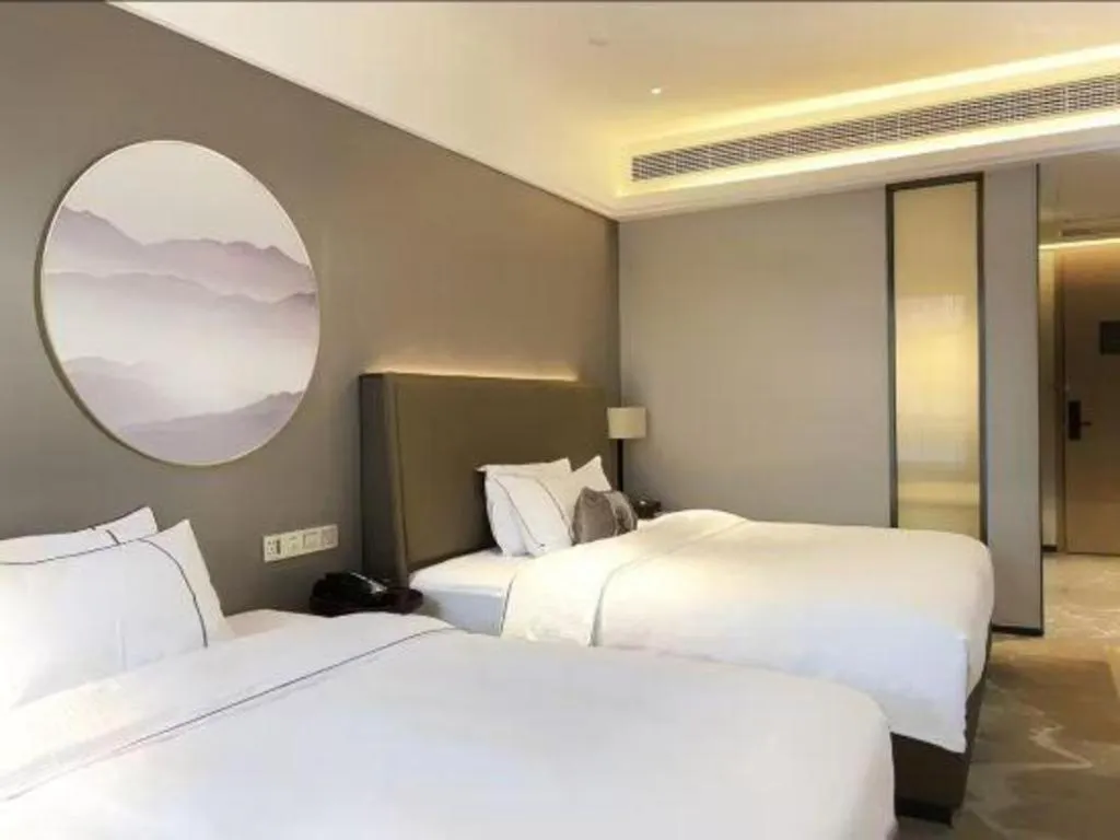 Bed in Echeng Hotel Guiyang Exhibition Center Financial City