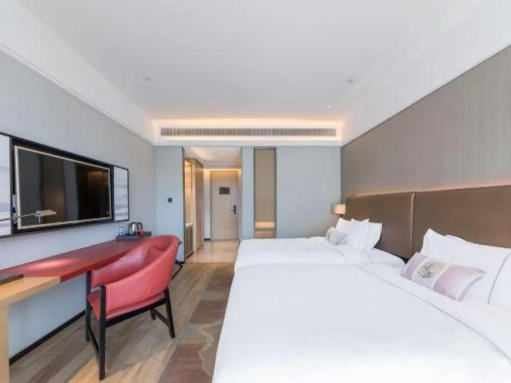 Bed in Echeng Hotel Guiyang Exhibition Center Financial City