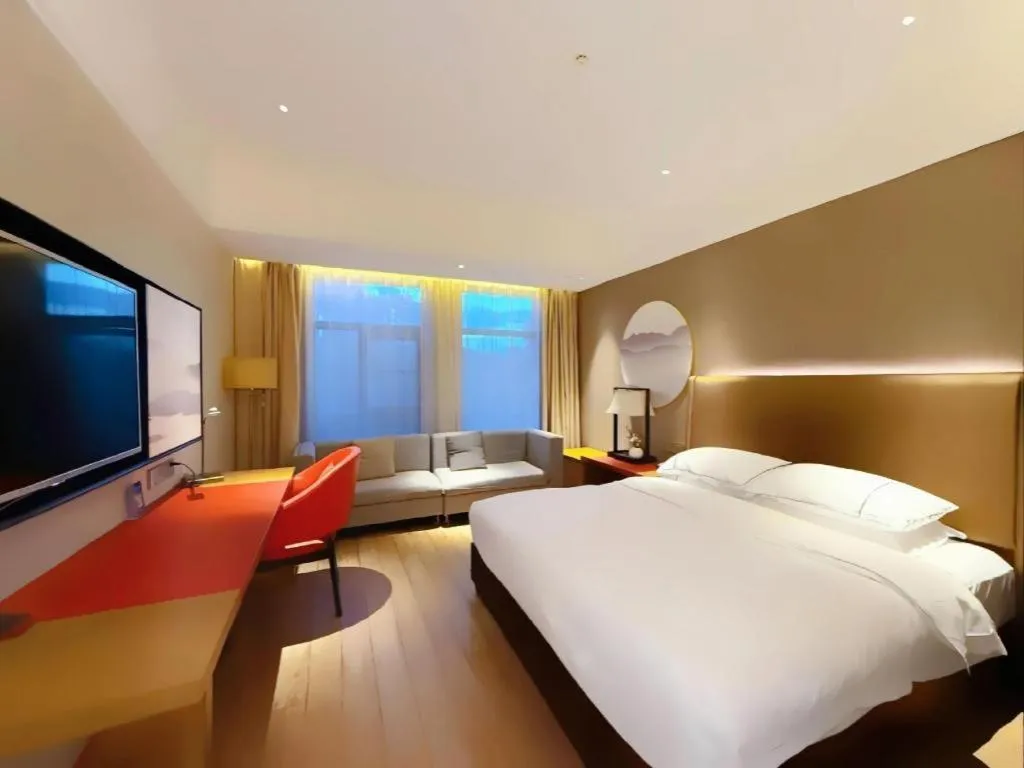 Bed in Echeng Hotel Guiyang Exhibition Center Financial City