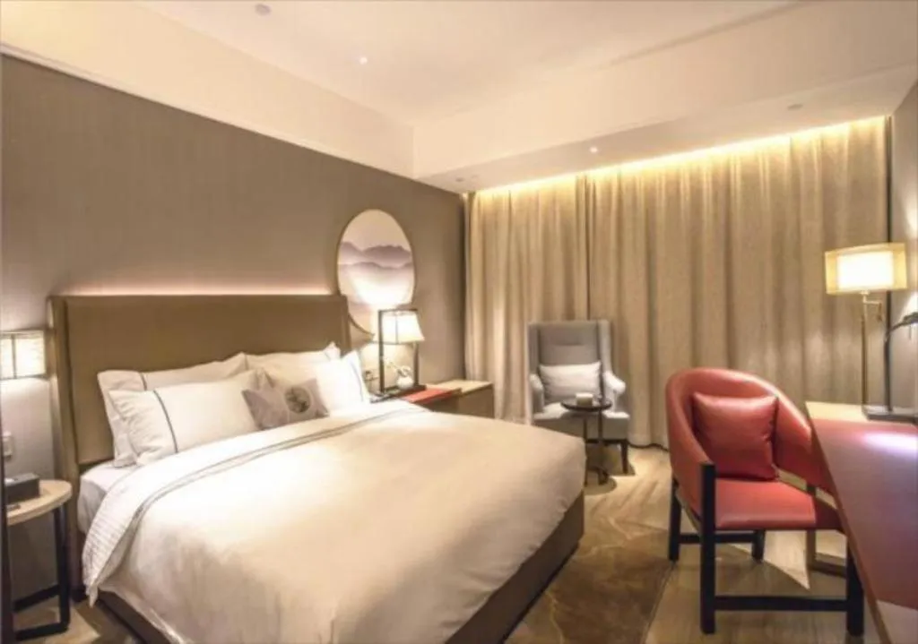 Bed in Echeng Hotel Guiyang Exhibition Center Financial City