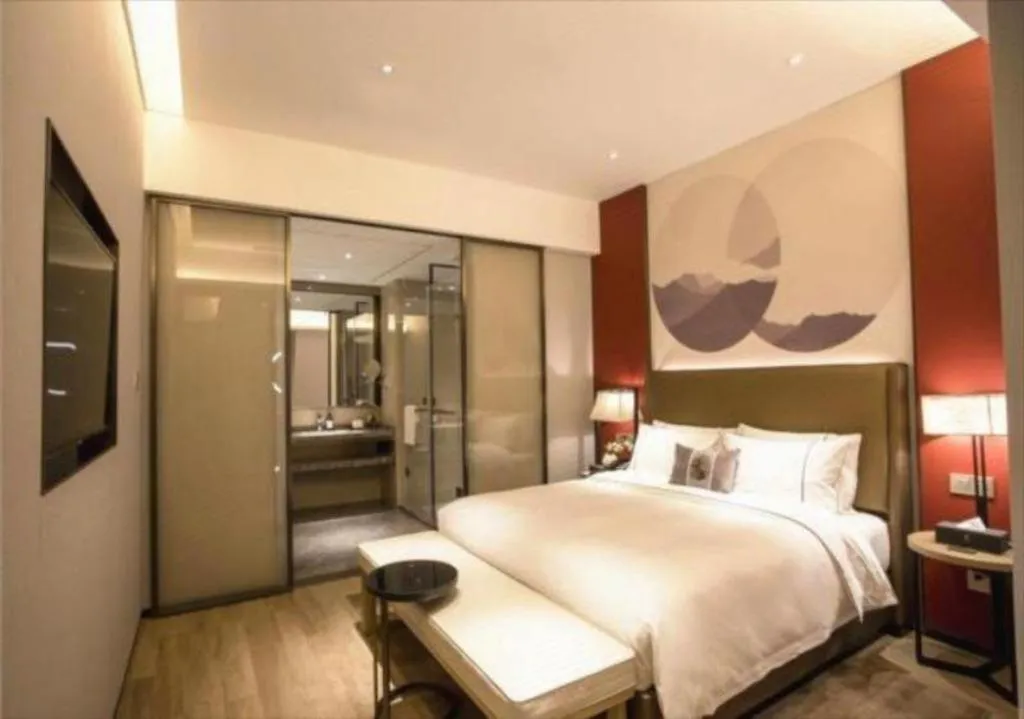 Bed in Echeng Hotel Guiyang Exhibition Center Financial City