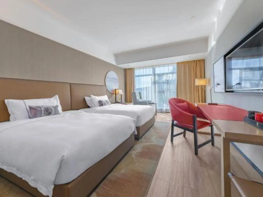 Bed in Echeng Hotel Guiyang Exhibition Center Financial City