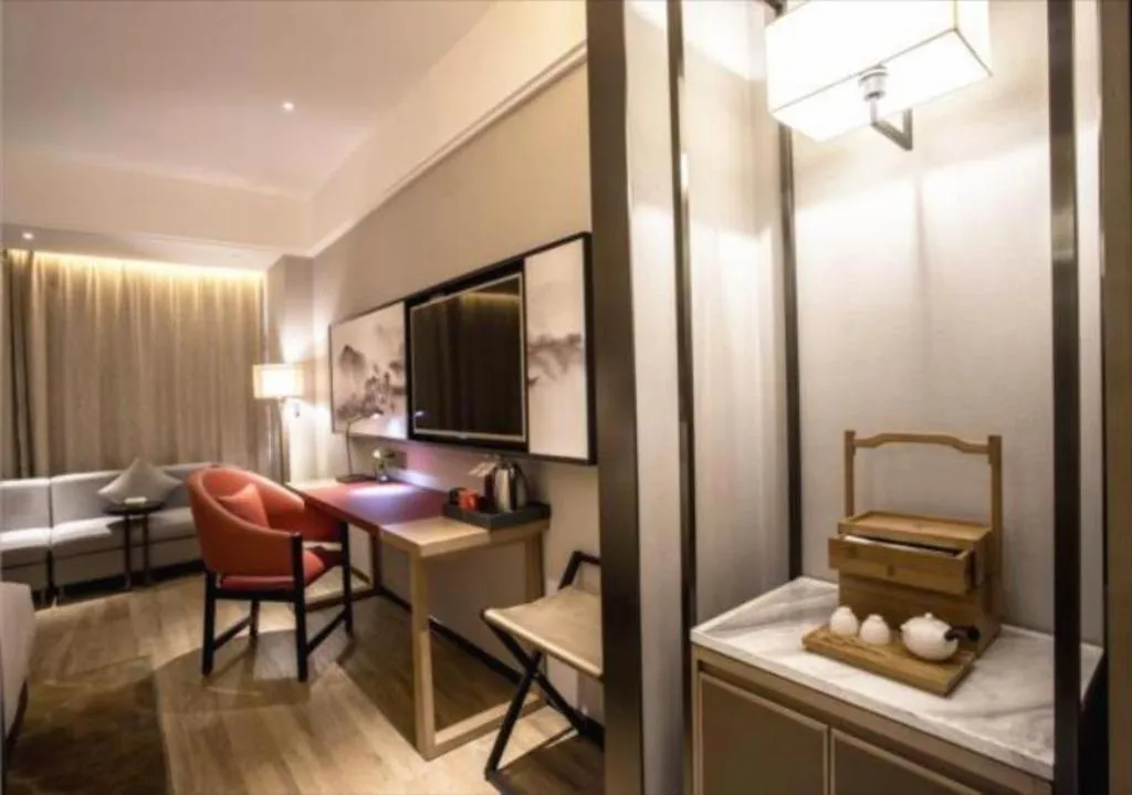 Bed in Echeng Hotel Guiyang Exhibition Center Financial City