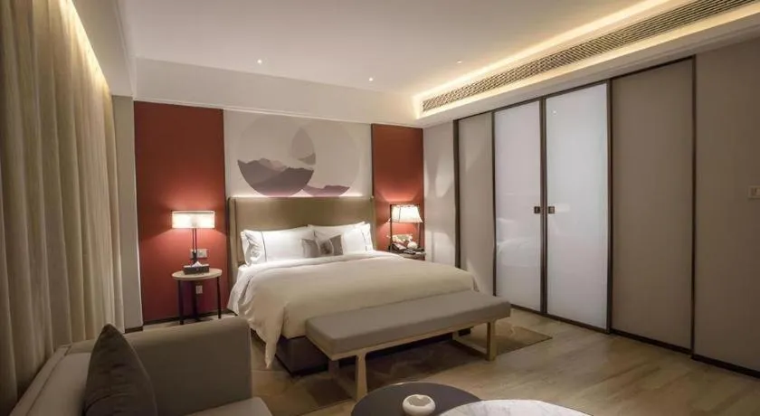 Bed in Echeng Hotel Guiyang Exhibition Center Financial City