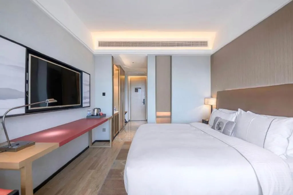 Bed in Echeng Hotel Guiyang Exhibition Center Financial City