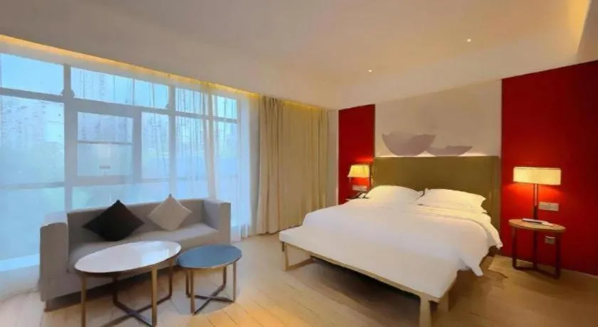 Bed in Echeng Hotel Guiyang Exhibition Center Financial City
