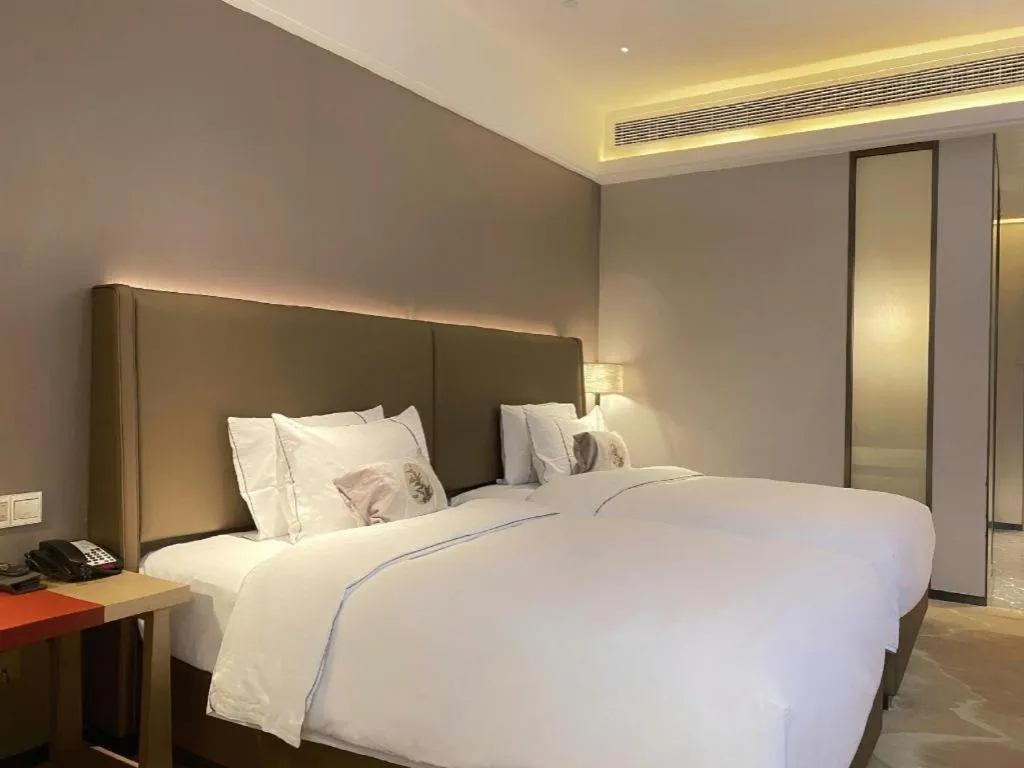Bed in Echeng Hotel Guiyang Exhibition Center Financial City